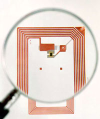 Texas Instruments RFID tag